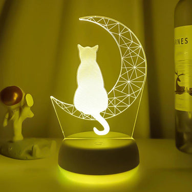Catto Moon LED Night Light LED Light Bulbs KittyNook Cat Company